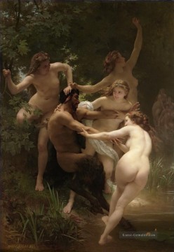 William Adolphe Bouguereau Werke - Nymphes et satyre William Adolphe Bouguereau